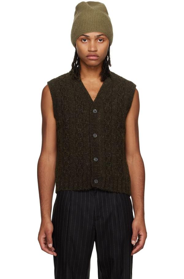 トップス Our Legacy 19ss knit linen vest Rugrat Our Legacy Knit Vest Our Legacy 19ss Knit Linen Vest