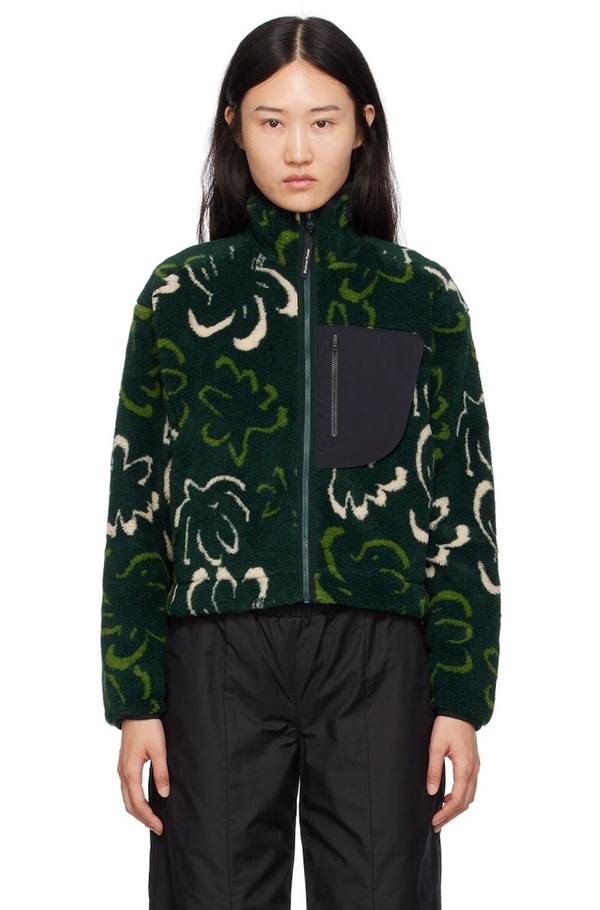 District Vision Cropped Jacket - Green | Garmentory
