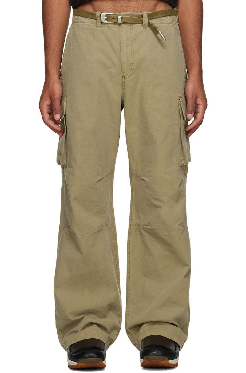 Our Legacy Beige Mount Cargo Pants - Peafowl | Garmentory