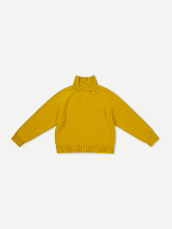 Jo Gordon Felted Jumper - Turmeric/Pagoda/POPPY