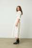 Naya Rea Valeria Dress - White - Thumbnail 4