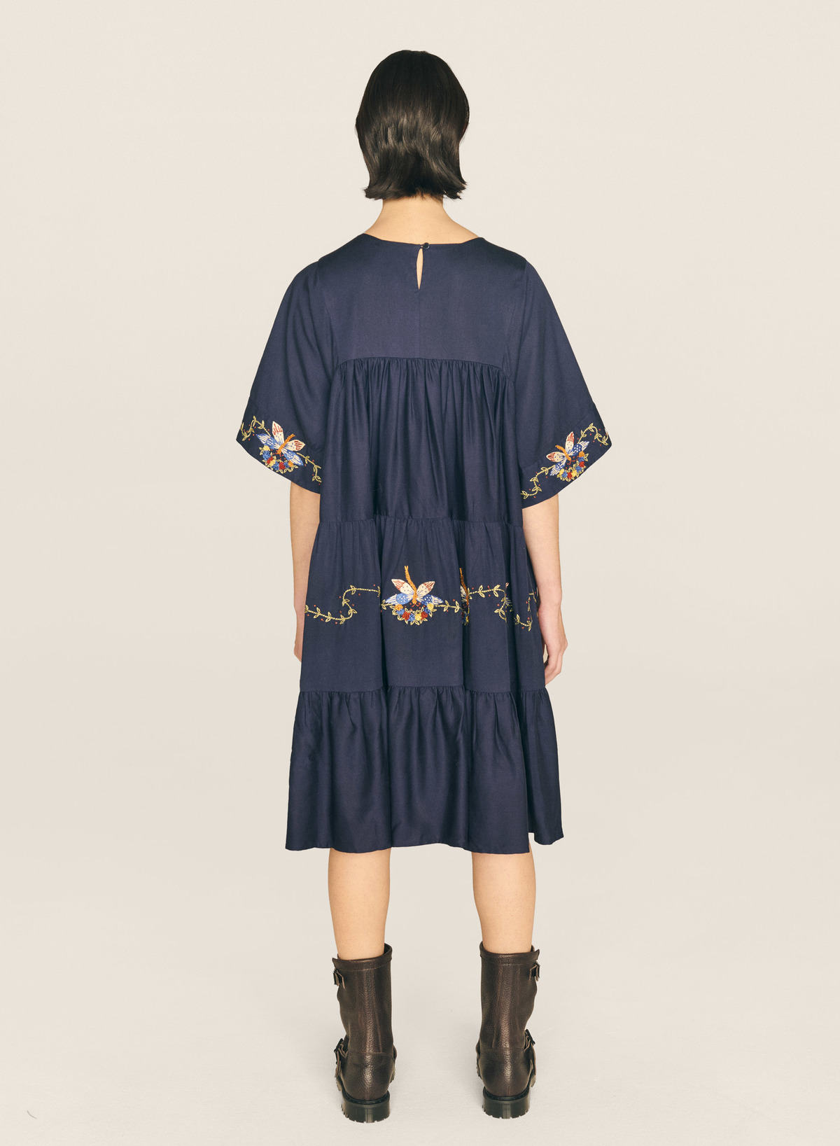 YMC Petite Paloma Dress - Navy | Garmentory