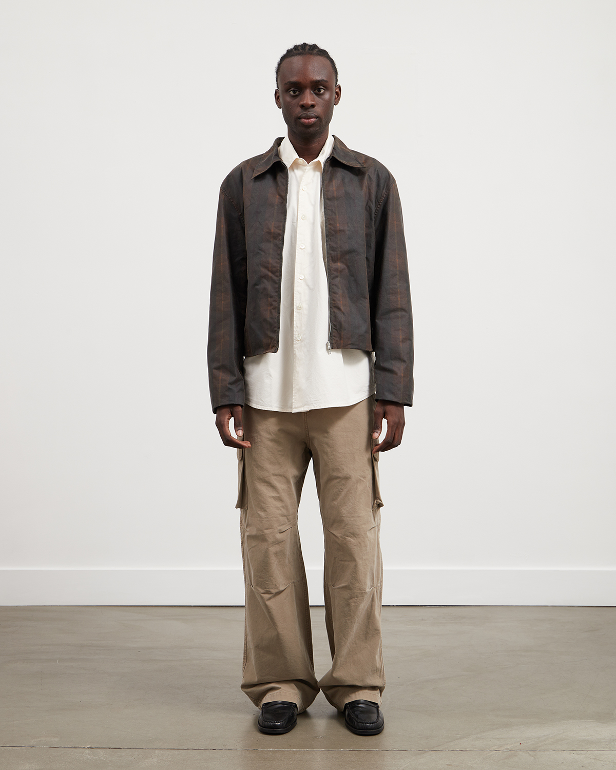 Our Legacy Mini Jacket - Hunterbrown Tartan | Garmentory