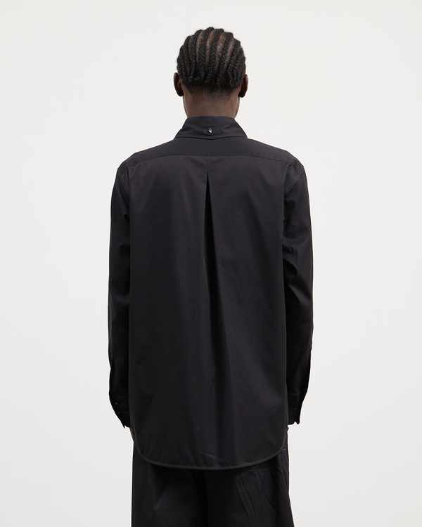 Lemaire Relaxed Western Shirt - Black | Garmentory