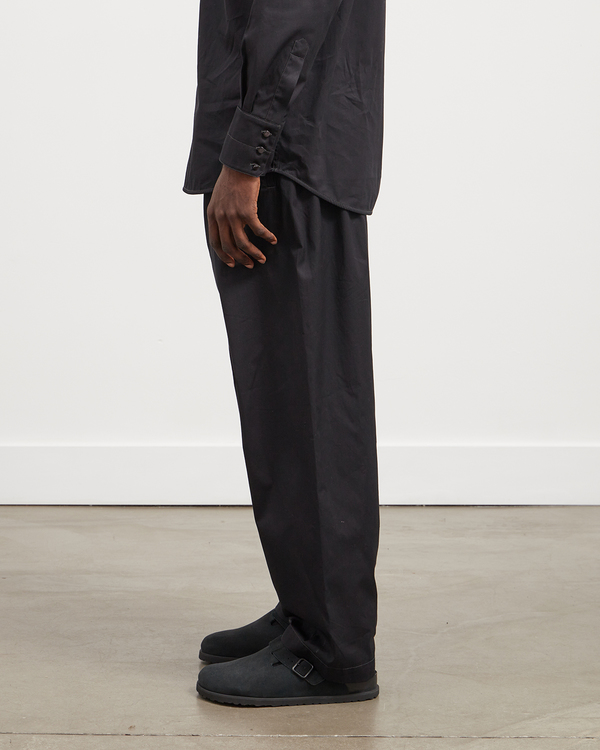 パンツ LEMAIRE RELAXED PANTS BLACK sizeS Lemaire Relaxed Pants - Black | Garmentory
