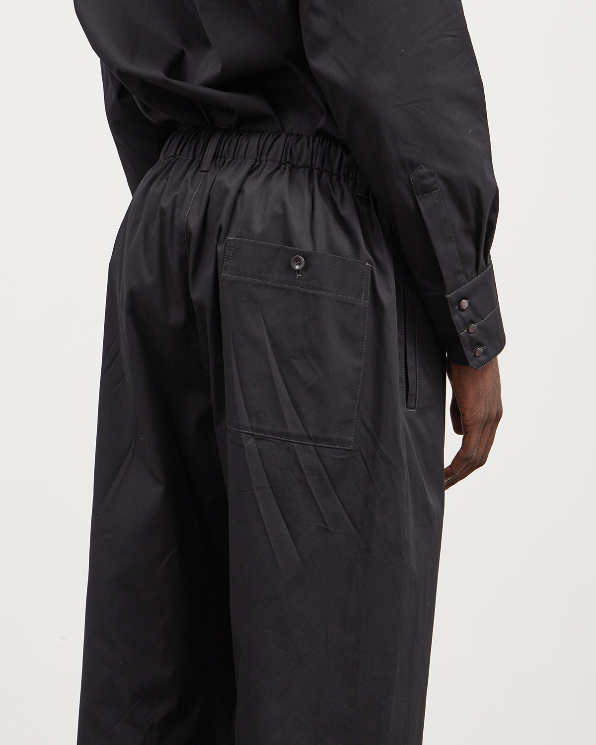 Lemaire Relaxed Pants - Black | Garmentory