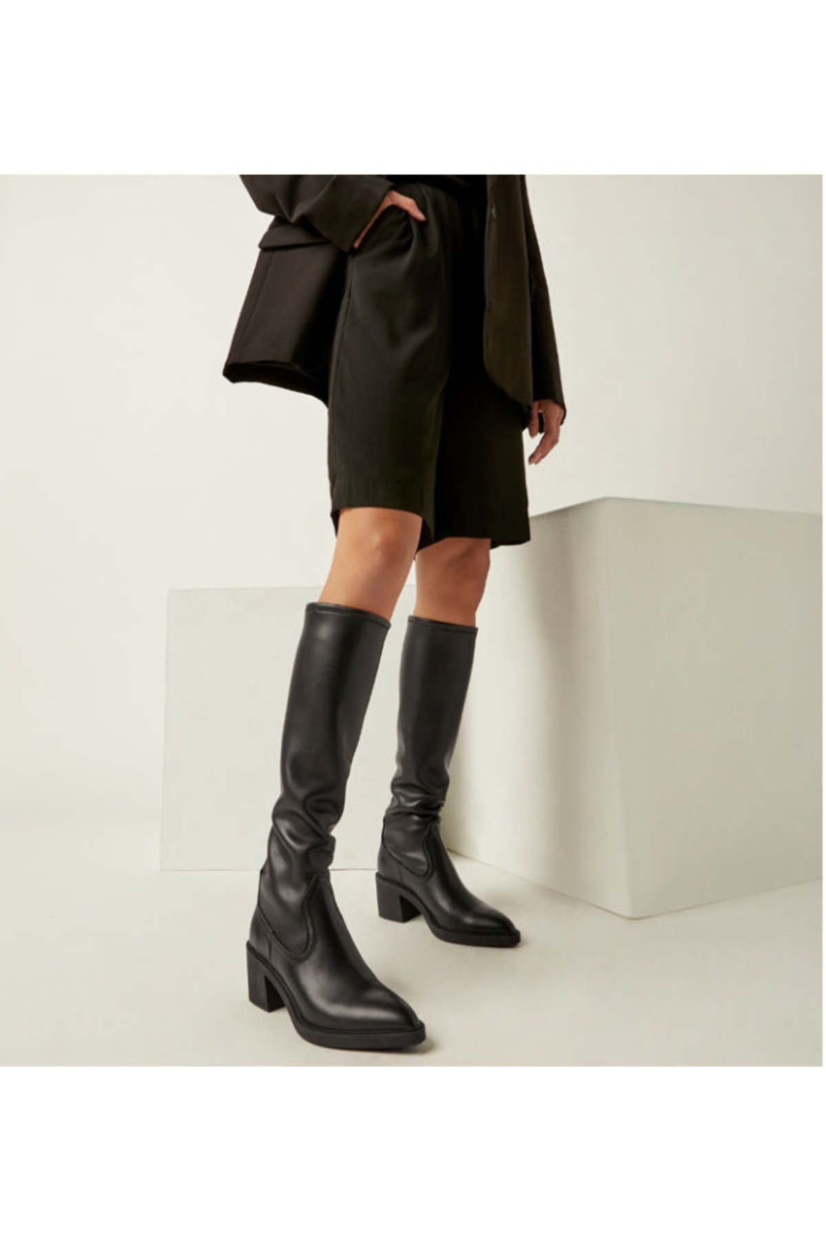 normanton leather boot