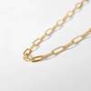 Thatch Finn Necklace - 14K Gold Plated - Thumbnail 2