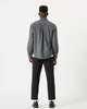 Minimum Waynes Ls Shirt - Grey Melange - Thumbnail 2