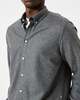 Minimum Waynes Ls Shirt - Grey Melange - Thumbnail 3
