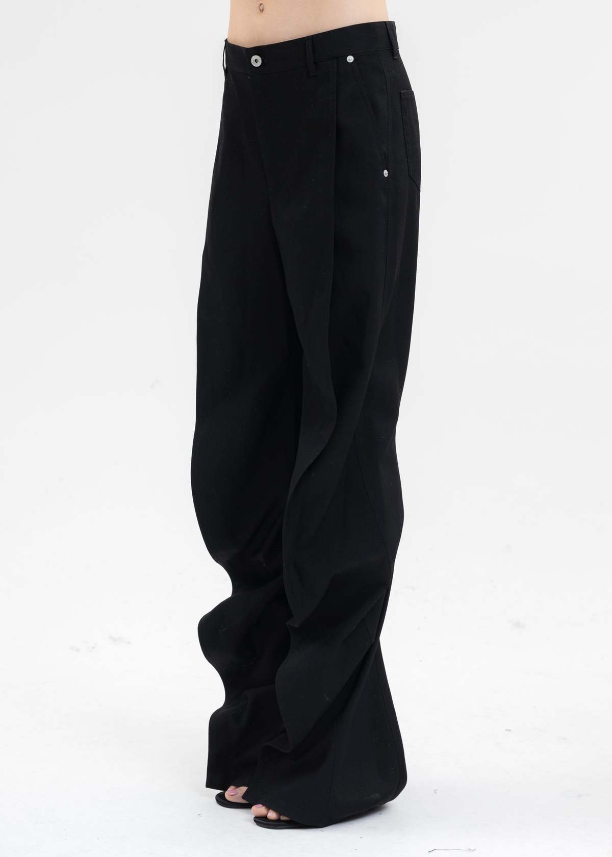 Y/project Banana Slim Pants - Black | Garmentory
