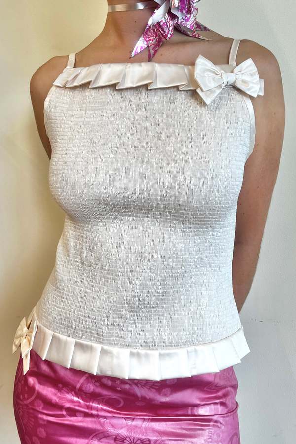 Super Yaya Audrey Top - Light Champagne | Garmentory