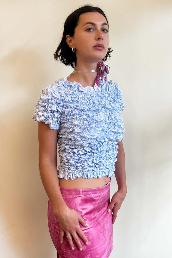SUPER YAYA Top T-Shirt Crushed