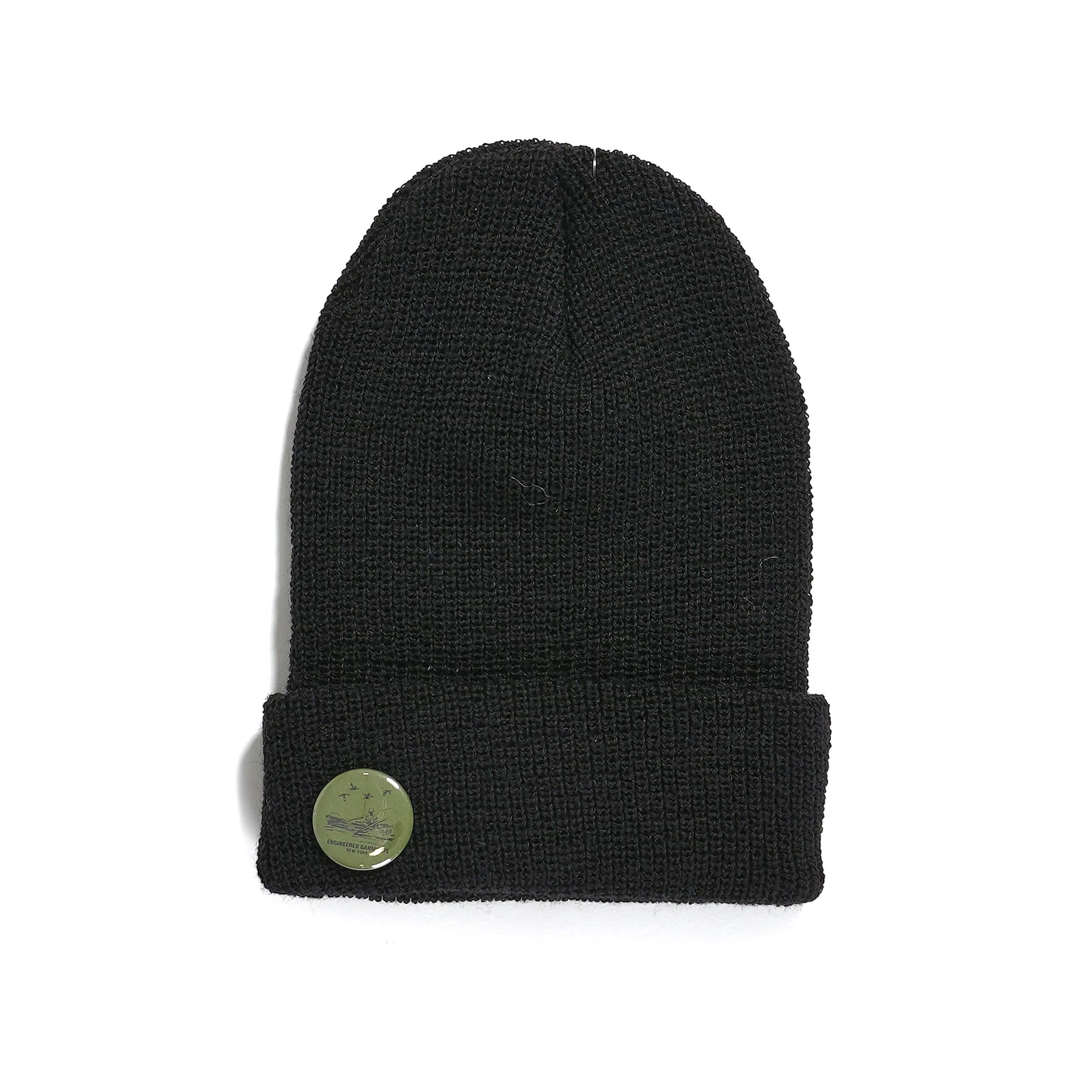 Engineered Garments Wool Watch Cap - Black | Garmentory