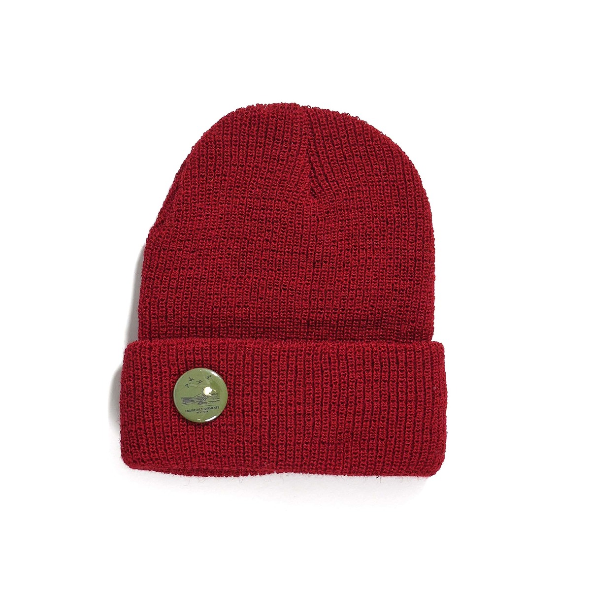 Engineered Garments Wool Watch Cap Red Garmentory