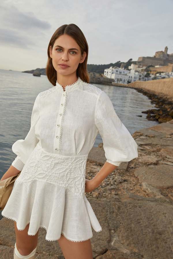 charo ruiz white dress Crissy Long | Floral | Size XS 53.25in / 135.0cm Charo Ruiz - Long Dress