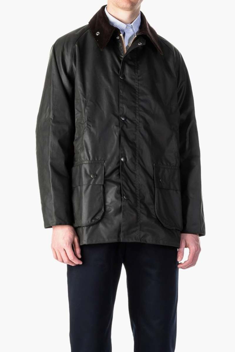 Barbour OS Wax Bedale - Sage | Garmentory
