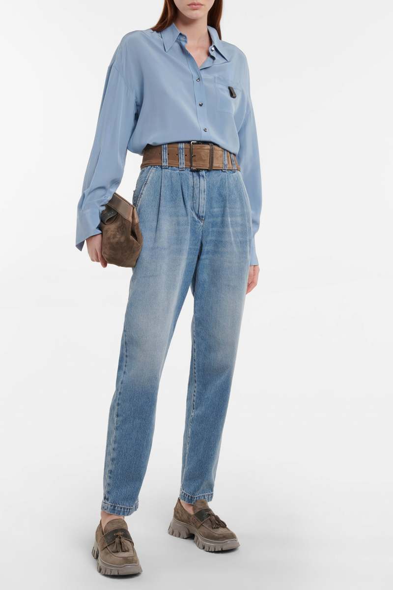 Brunello Cucinelli DENIM PANTS - VINTAGE WASH | Garmentory