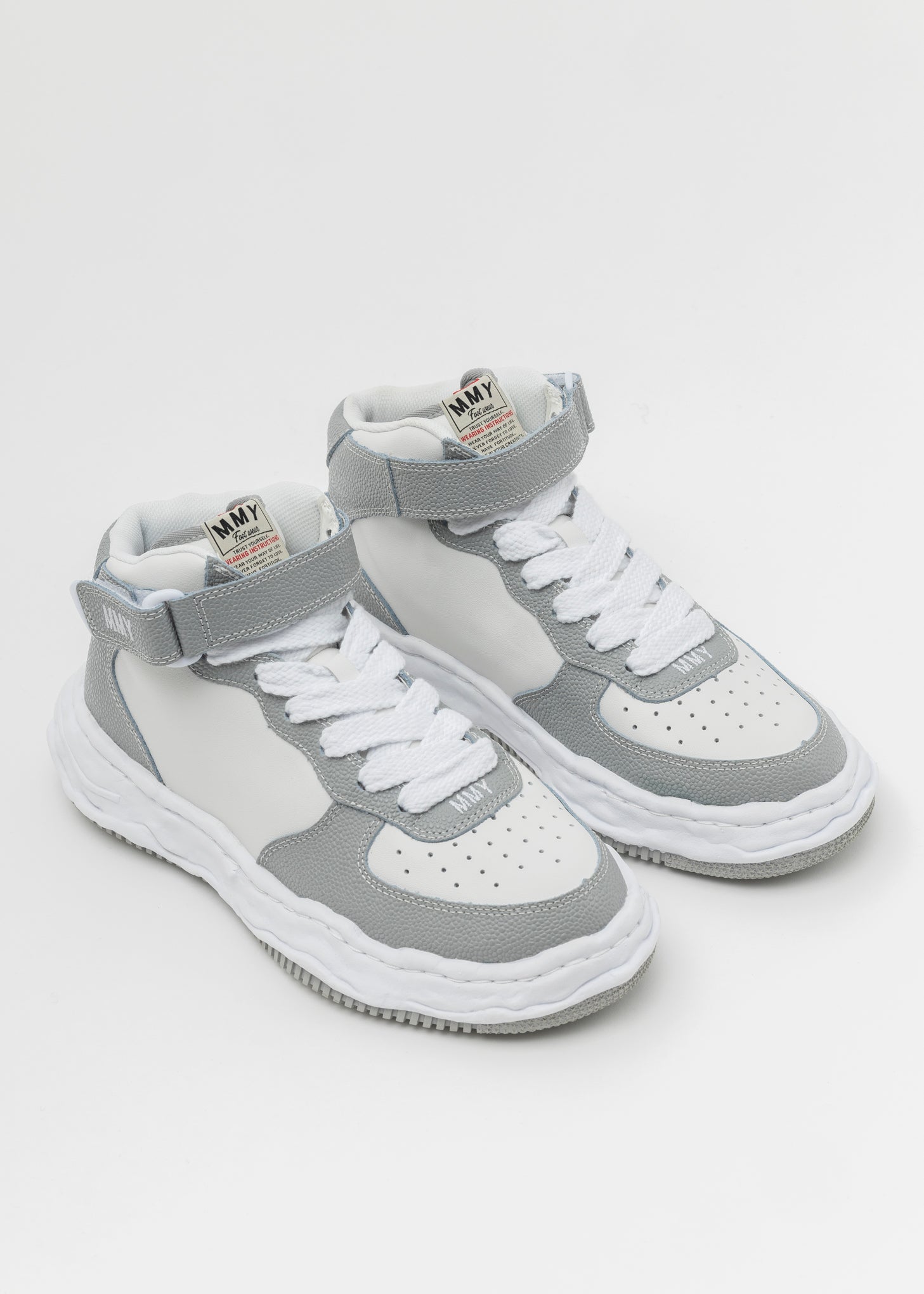 Mihara Yasuhiro OG Sole Bascket Leather High-Top Sneaker Mihara Yasuhiro OG Sole Bascket Leather High-Top Sneaker