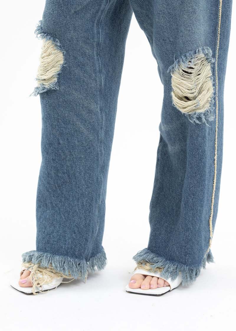 パンツ doublet x1.5 Resized Denim Pants S doublet】 x1.5 RESIZED DENIM PANTS 23AW15PT243 – ONENESS