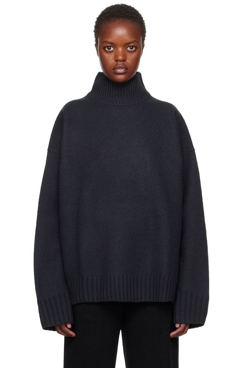 Studio Nicholson Hozu Turtleneck Gray Garmentory