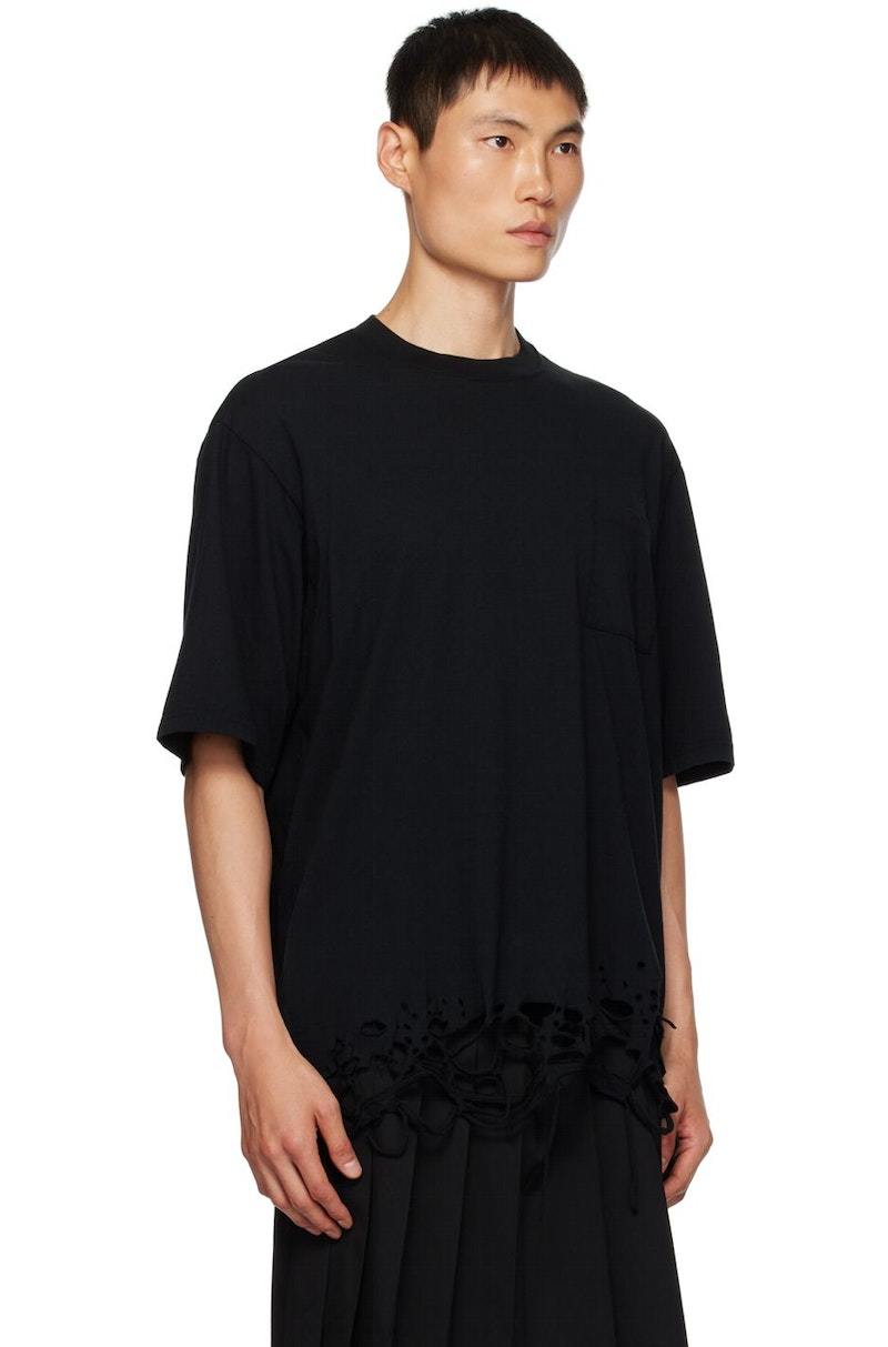 UNDERCOVER U TEE BLACK Tシャツ ブラック Undercover U Logo Tee in Black | FWRD