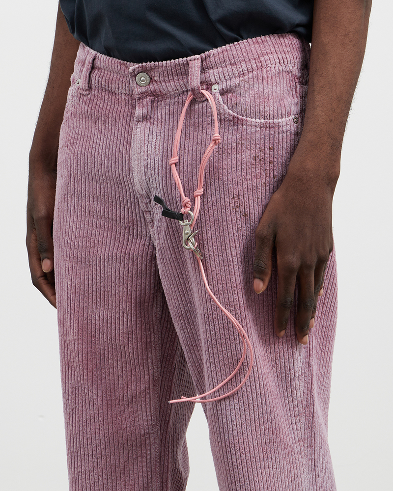 Our Legacy Ladon Leather Keychain - Pink | Garmentory