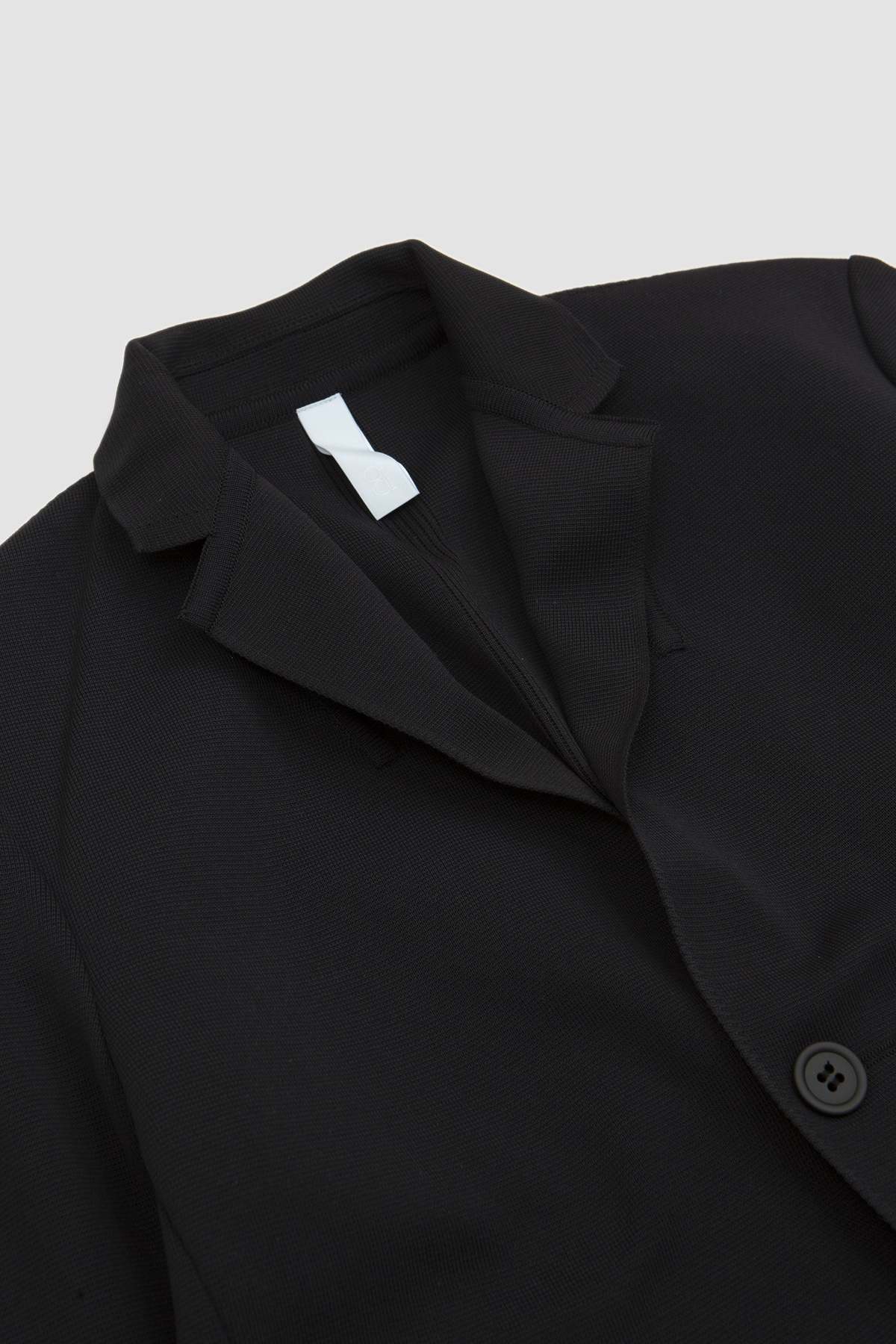 CFCL Milan Rib Tailored Jacket - Black | Garmentory