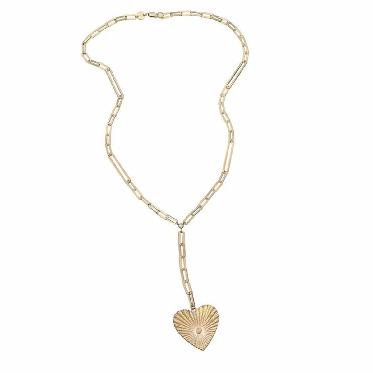 Jennifer Zeuner Jewelry Sheldon Lariat Necklace Gold Garmentory