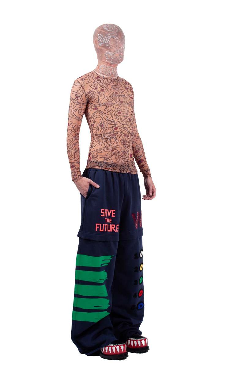 Walter Van Beirendonck Otranto Mesh Top | Garmentory