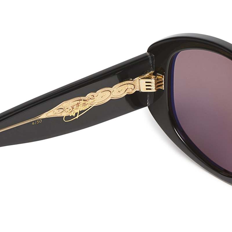VADA EARTHA Sunglasses - Black Onyx Gold