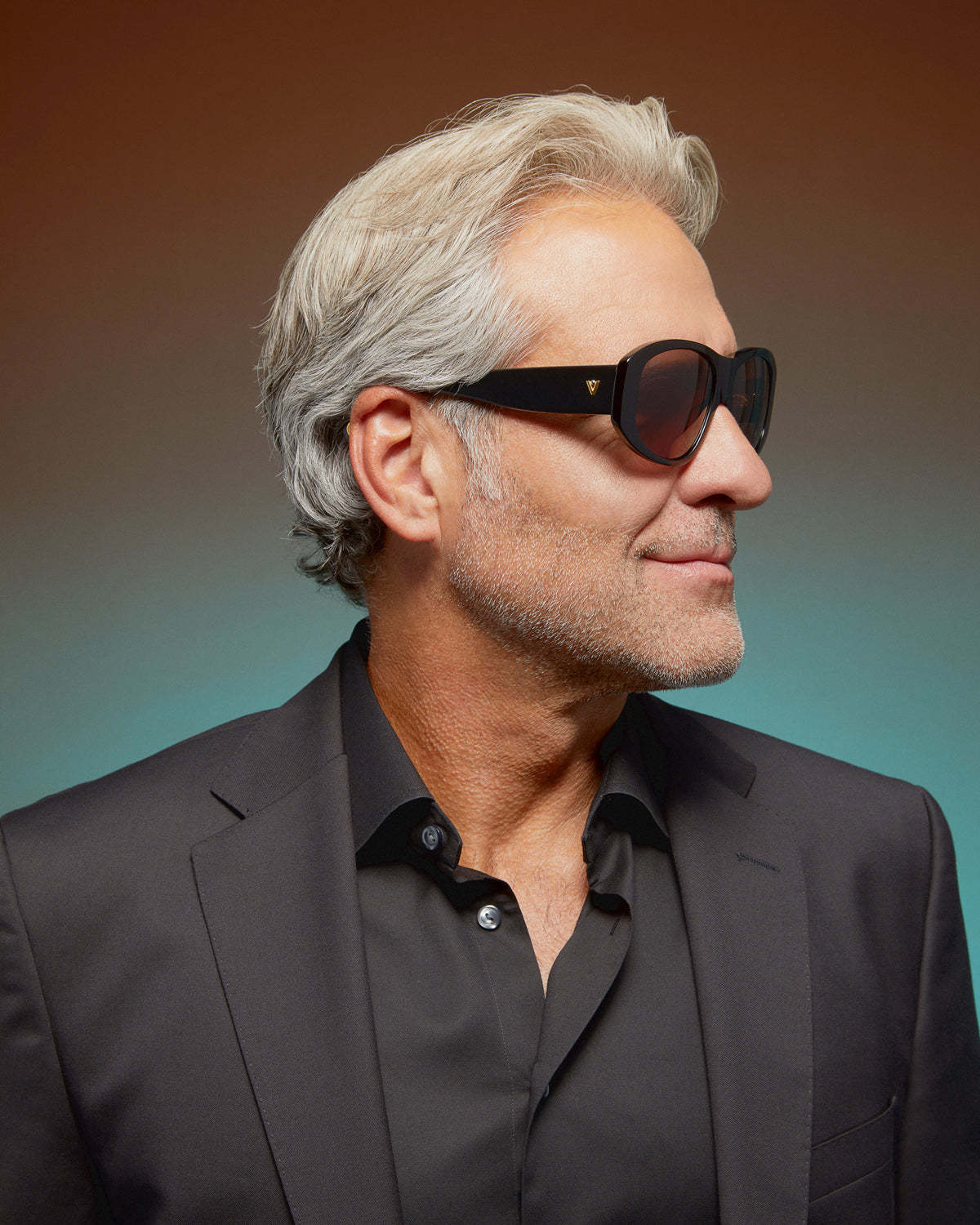 VADA EARTHA Sunglasses - Black Onyx Gold - Image 8 of 8