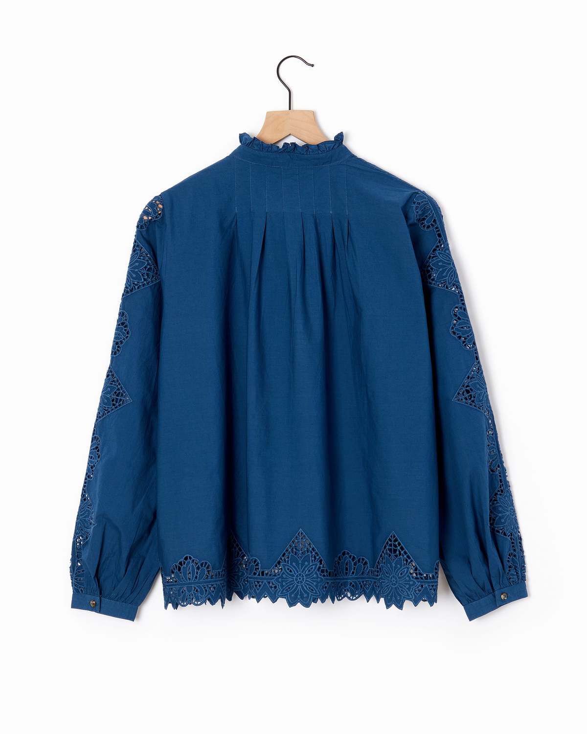 Vanessa Bruno Bay Blouse - Petrol Blue - Image 3 of 6