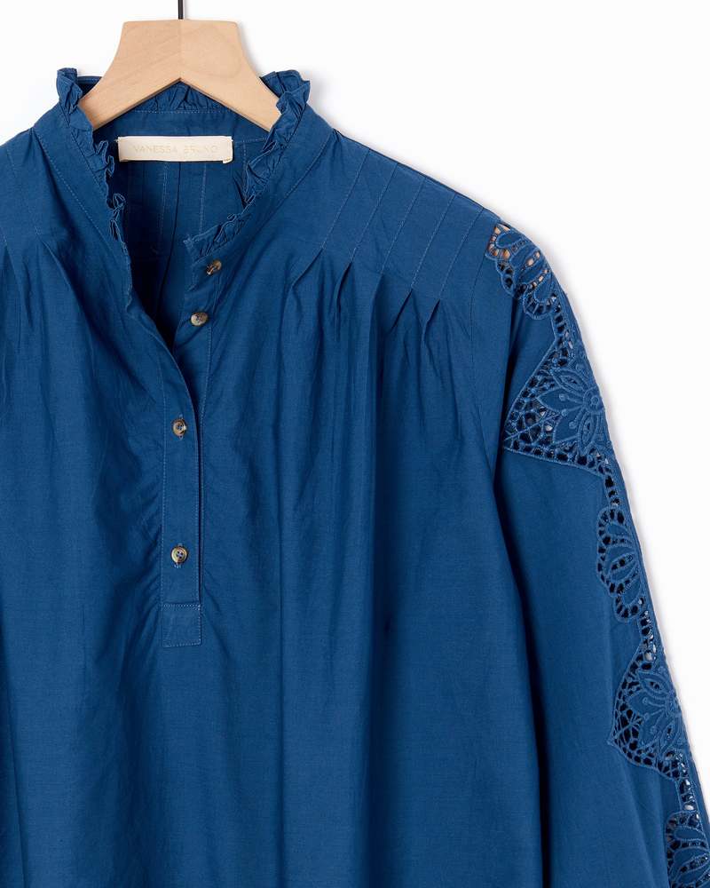Vanessa Bruno Bay Blouse - Petrol Blue
