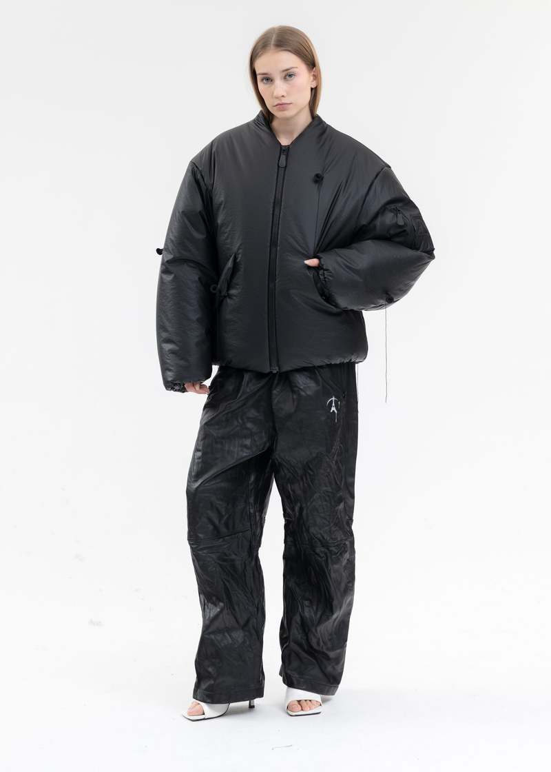 add - Kyptka short down jacket black - The Corner