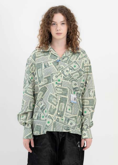 トップス mihara sticker printed corduroy shirt MMYCURDOROYSHIRT_8260eeca-4f3f