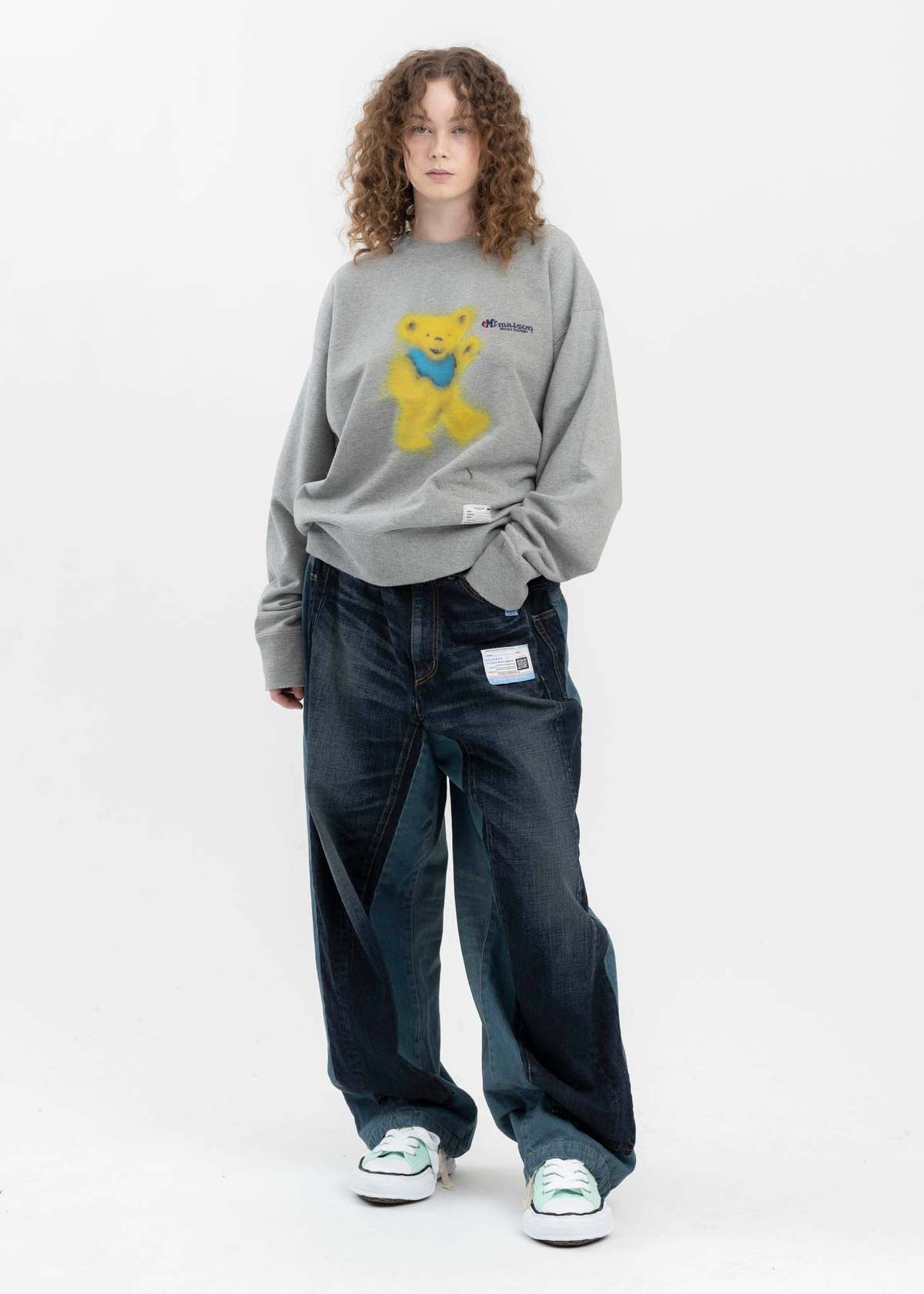 Mihara Yasuhiro Embeded Denim Trousers - Indigo | Garmentory Mihara Yasuhiro Embeded Denim Trousers - Indigo | Garmentory