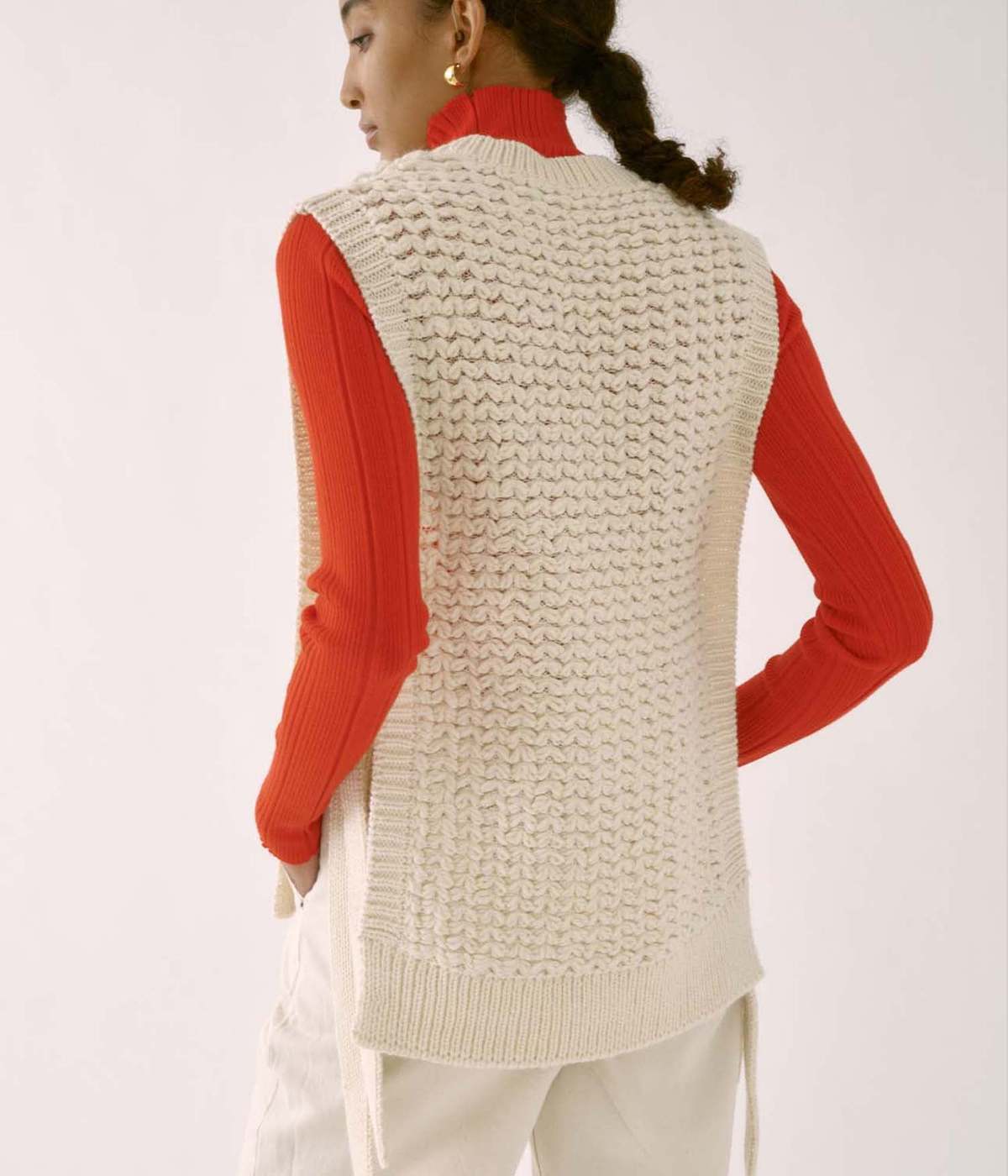 SAYAKA DAVIS NEW YORK Hand Pleated Skirt - Gradient main image 1
