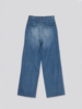 SAYAKA DAVIS NEW YORK Tucked Wide-leg Denim - Light Blue - Thumbnail 5
