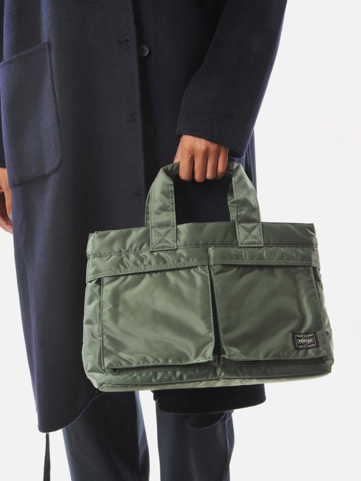 Porter Tanker Tote Bag - Sage Green | Garmentory