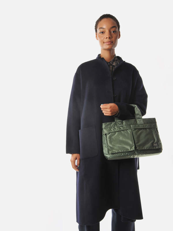 【人気】PORTER / TANKER TOTE BAG / セージグリーン Porter Tanker Tote Bag - Sage Green | Garmentory