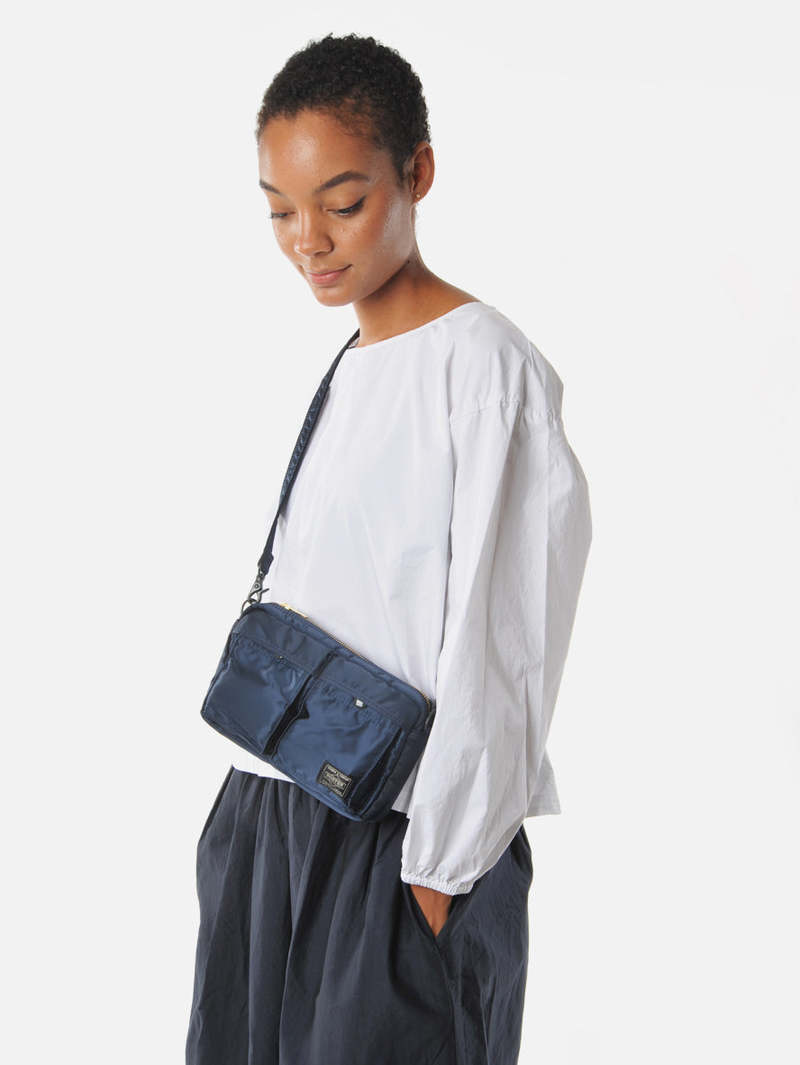 Porter Tanker Shoulder Bag - Iron Blue | Garmentory