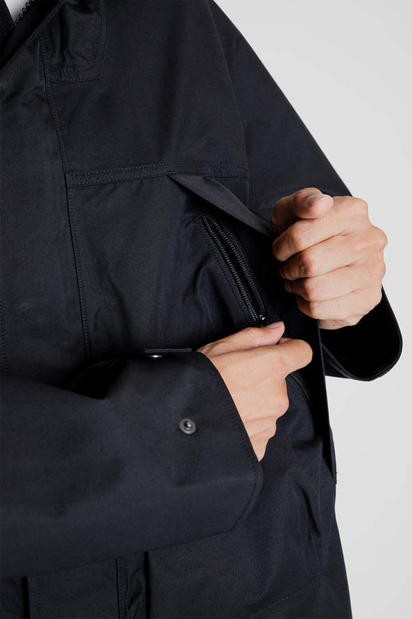 Nanamica 2L GORE-TEX Hooded Coat - Black | Garmentory