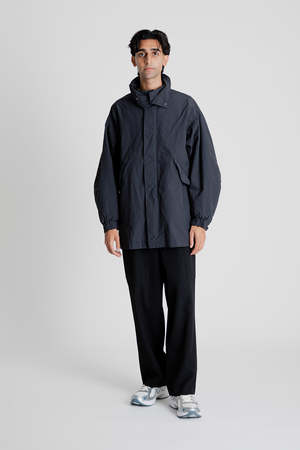 Aton Air Weather Short Mods Coat - Charcoal Grey | Garmentory
