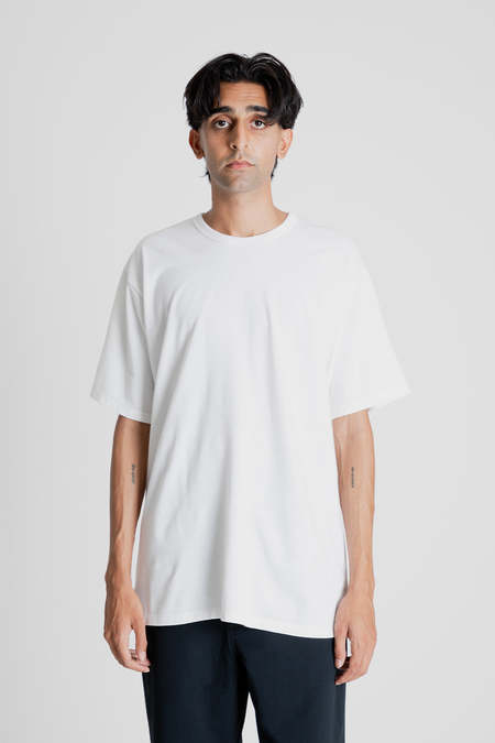 Nanamica Loopwheel COOLMAX Jersey Tee - White | Garmentory