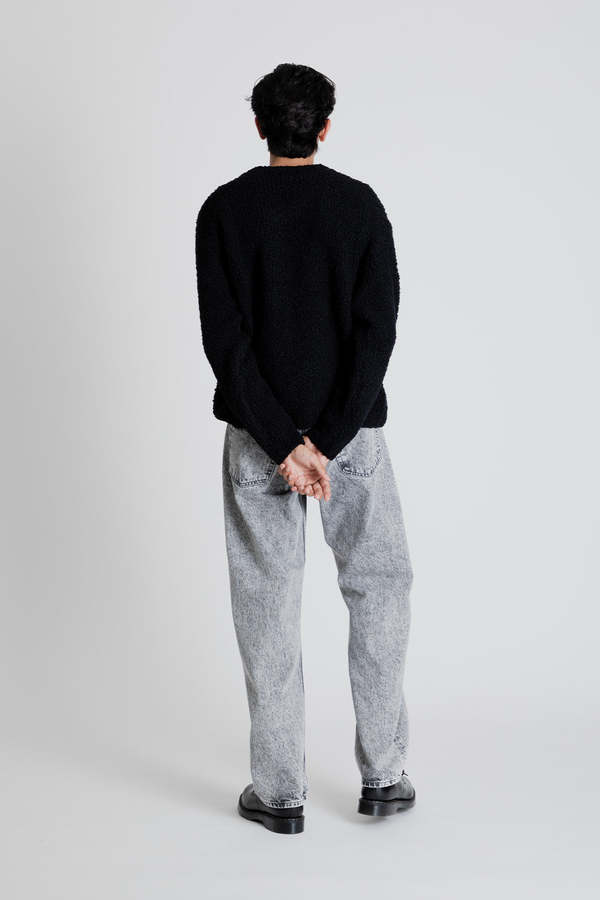 SUNFLOWER ASKE SWEATER ブラックニット SUNFLOWER(サンフラワー) ASKE SWEATER セーター 3033 ブラック サイズ