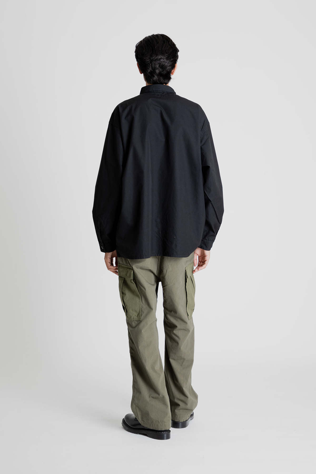 Nanamica Utility Light Wind Shirt - Black | Garmentory