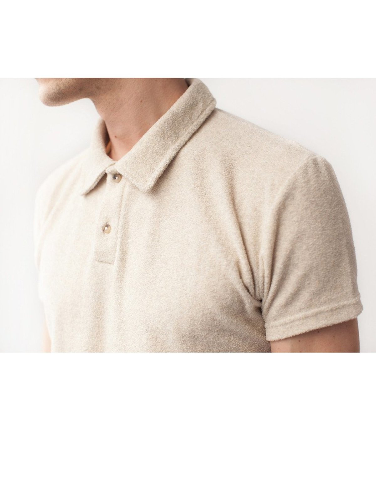 De Bonne Facture Japanese Cotton Terry Polo Shirt | Garmentory