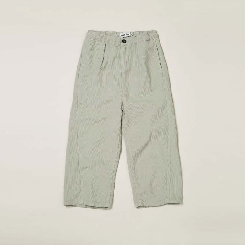 Kids Main Story Barrel Cord Pant - Sea Foam