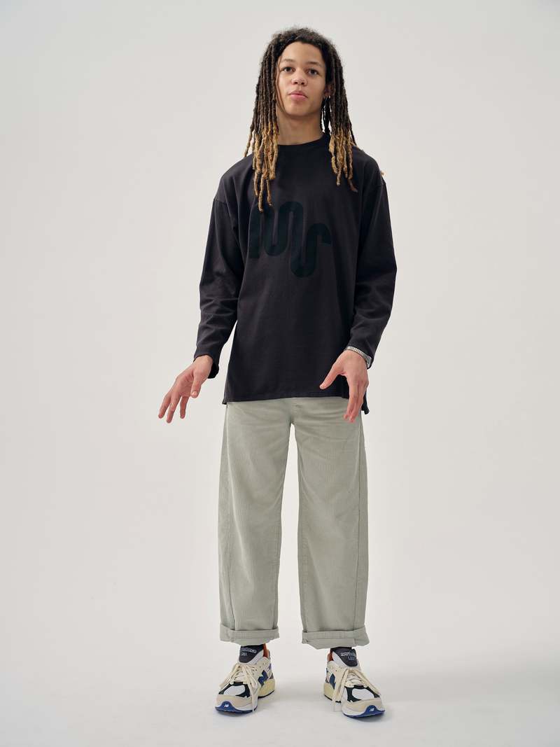 Kids Main Story Barrel Cord Pant - Sea Foam